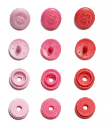 Color Snaps Mini Annähoptik, Prym Love rosa